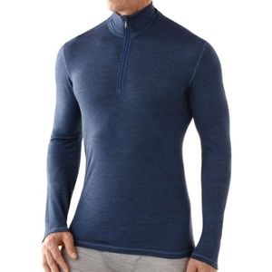 Smartwool 1/4 Zip Merino Wool Long Sleeve